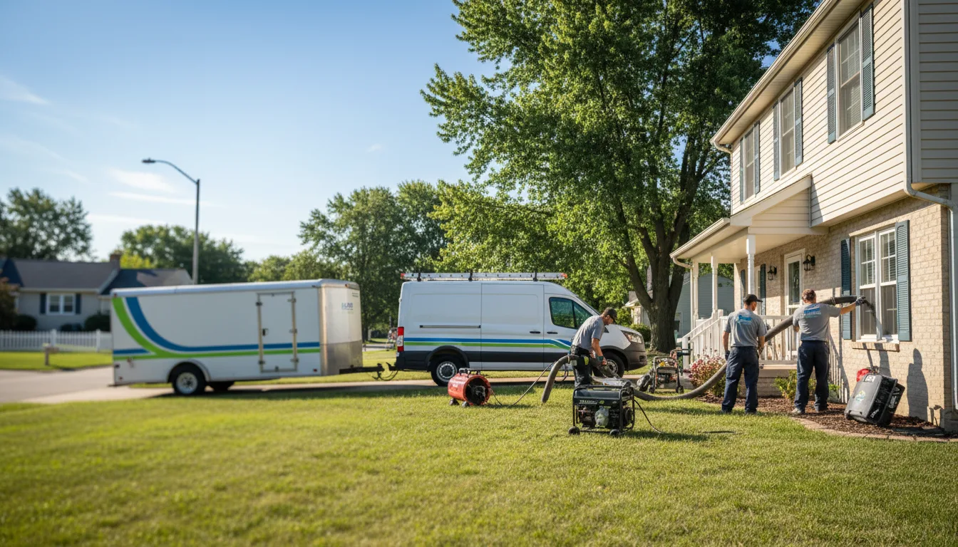 Flooded Basement Restoration And Cleanup With Repair in Brewster, MN near me
